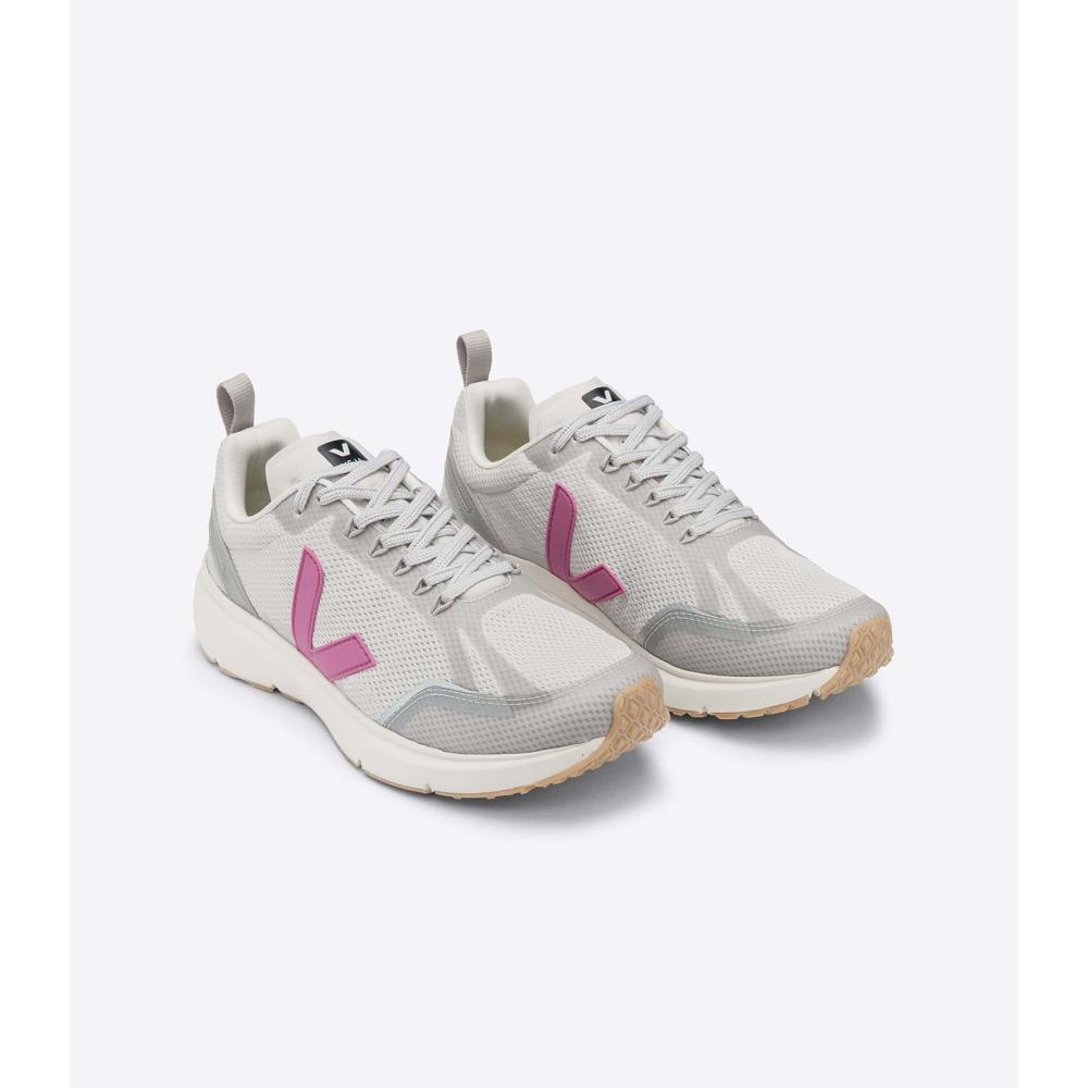 παπουτσια γυναικεια Veja CONDOR 2 ALVEOMESH Grey/Pink | GR 496AHK